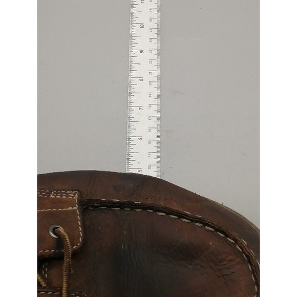 Carhartt‎ Boots Mens Brown 11.5 Wide Leather Work Boot Lightweight Ankle CMX4023 main image 5
